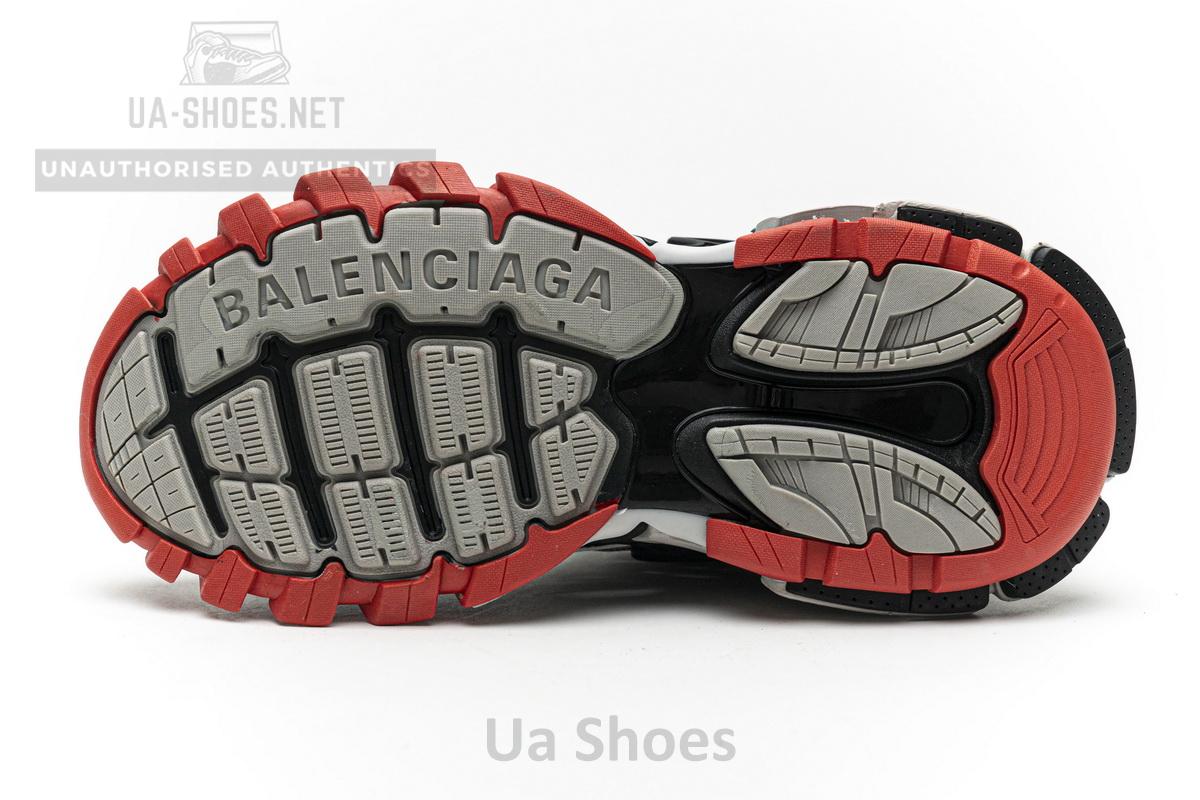 GT Batch Balanciaga Track Black Grey Red - Image 7