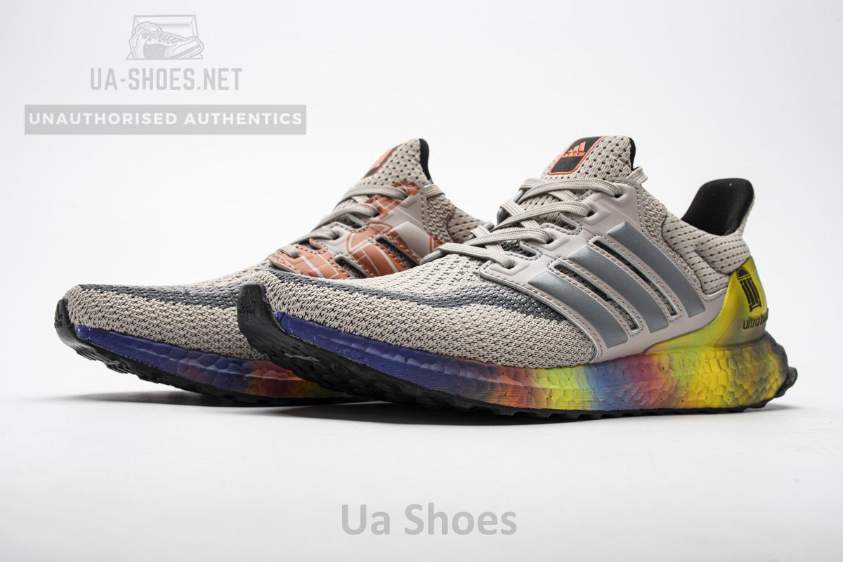 Adidas Ultra Boost 2.0 Real Boost Shanghai Grey Yellow - Image 3