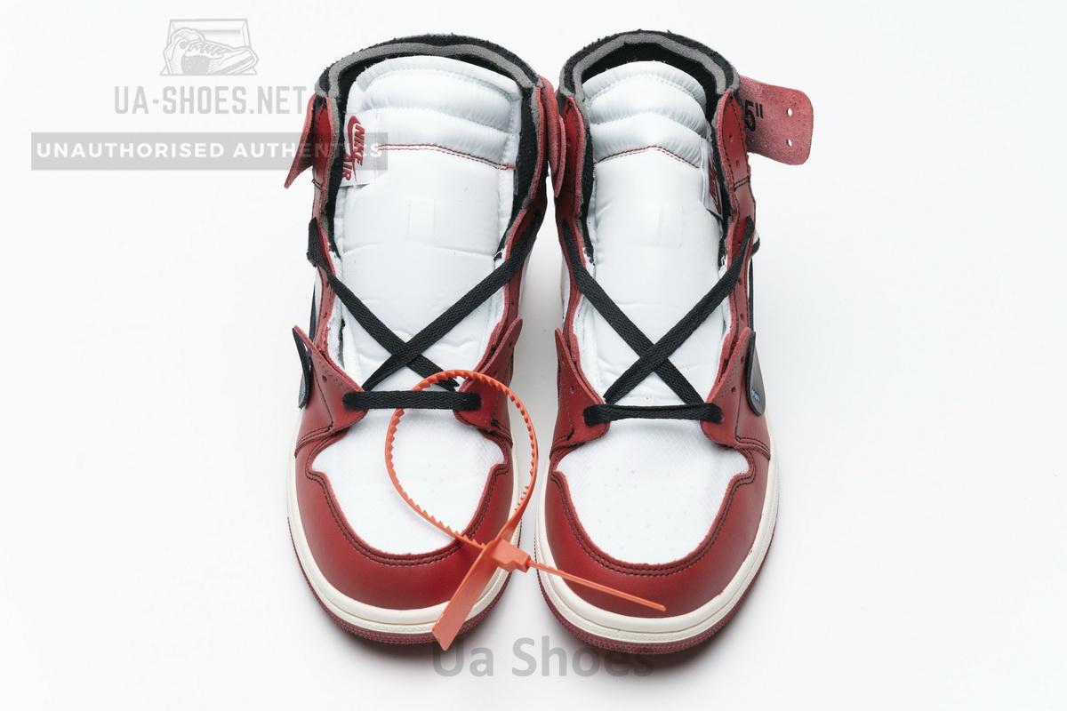 Latest Version Jordan 1 Retro High Off-White Chicago - Image 3
