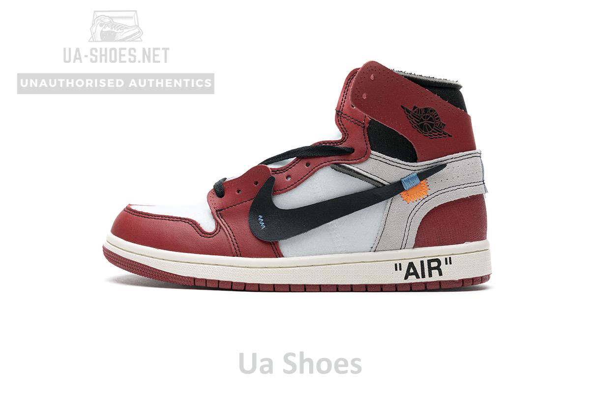 Latest Version Jordan 1 Retro High Off-White Chicago