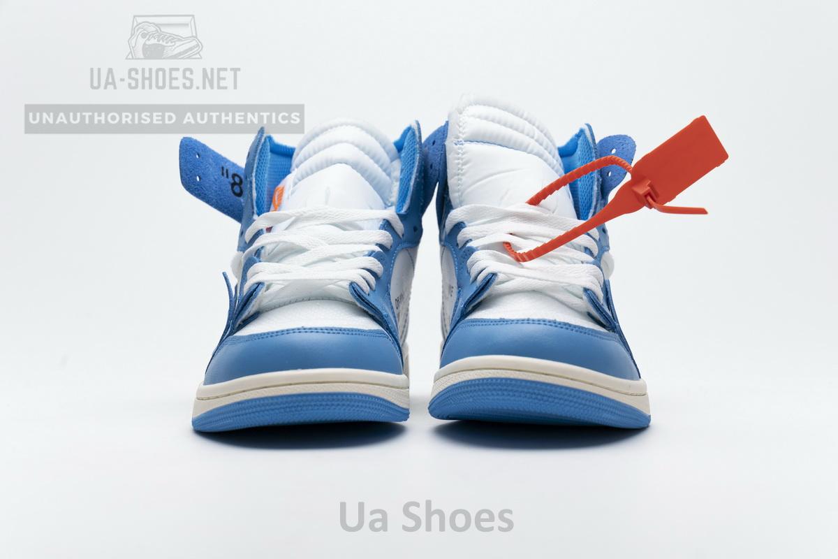 Jordan 1 Retro High Off-White University Blue Update Lace - Image 5