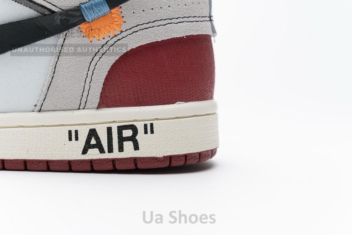 Latest Version Jordan 1 Retro High Off-White Chicago - Image 7
