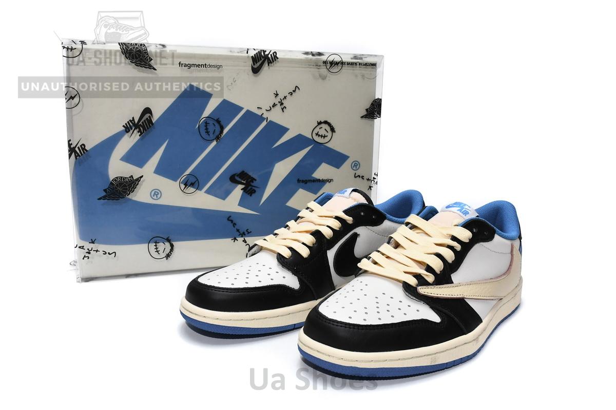 DM7866-140 Travis Scott x Fragment Design x Air Jordan 1 Low - Image 2