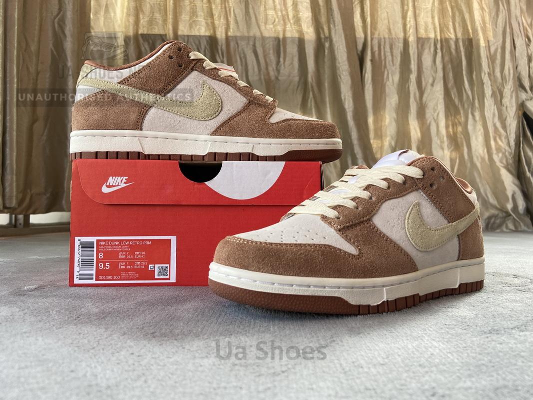 Nike Dunk Low PRM Medium Curry - Image 2