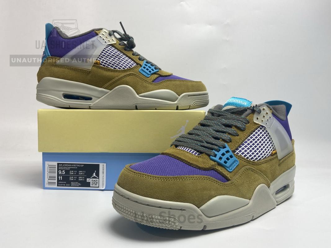 Union LA x Air Jordan 4 Retro SP Desert Moss - Image 2
