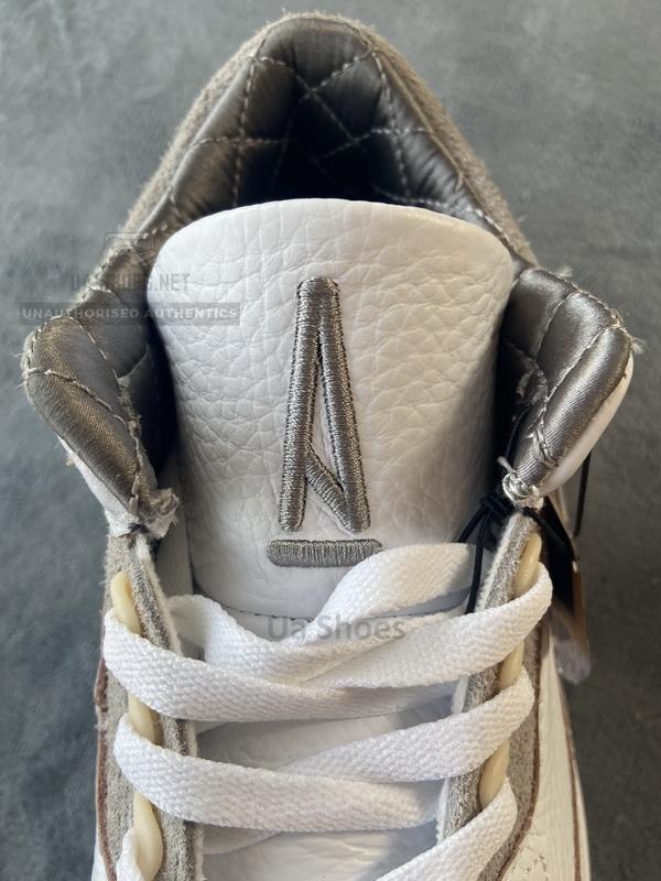 A Ma Maniere x Air Jordan 3 Retro SP Medium Grey - Image 6