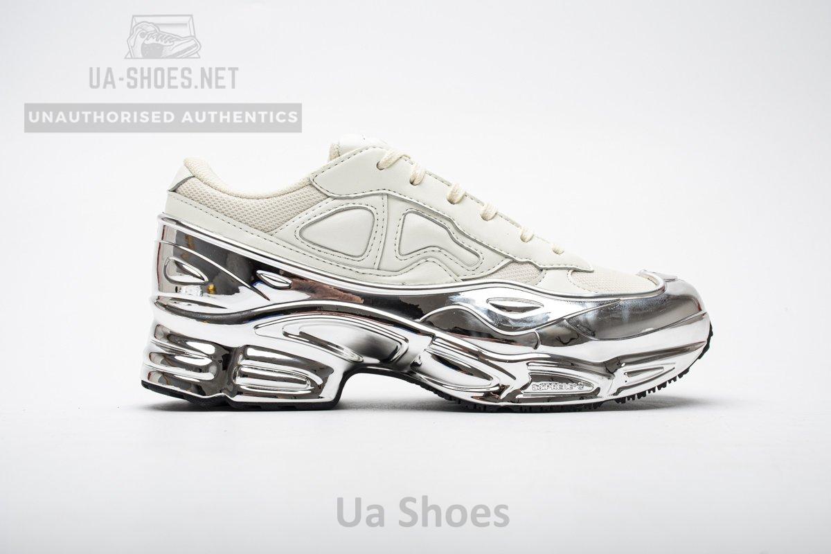 EE7945 adidas X Raf Simons Ozweego Cream White Silver Metallic - Image 2