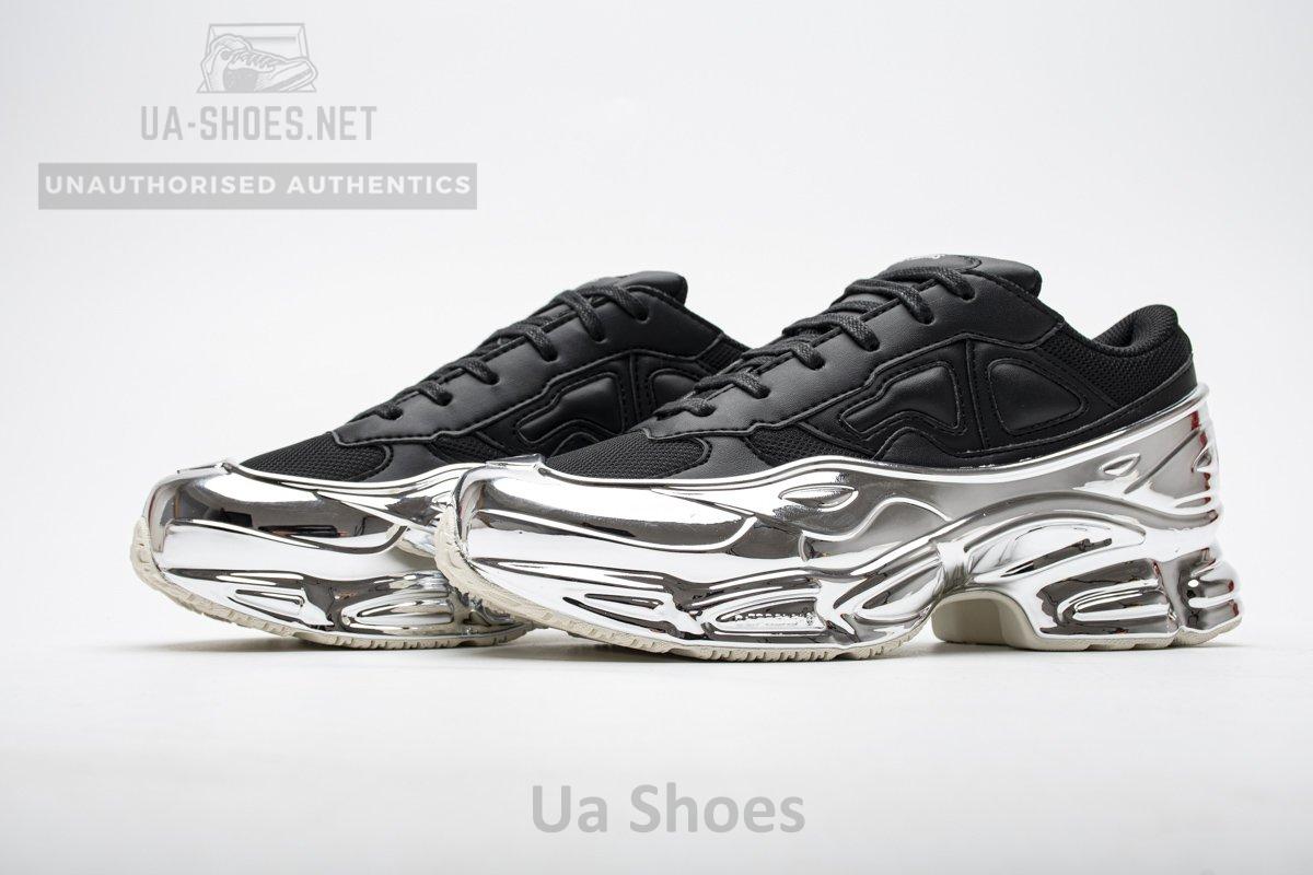 EE7944 adidas X Raf Simons Ozweego Black Silver Metallic - Image 4