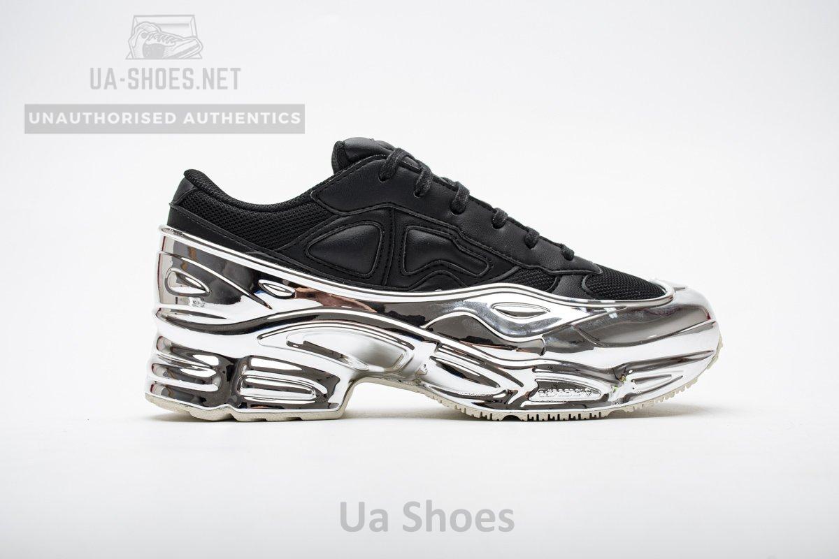 EE7944 adidas X Raf Simons Ozweego Black Silver Metallic - Image 2