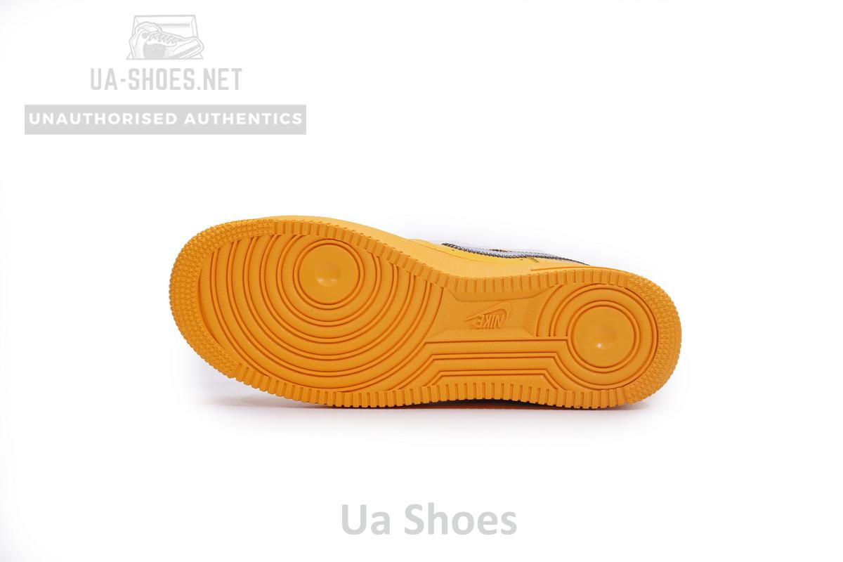 Off-White x Nike Air Force 1 Low University Gold - Image 6
