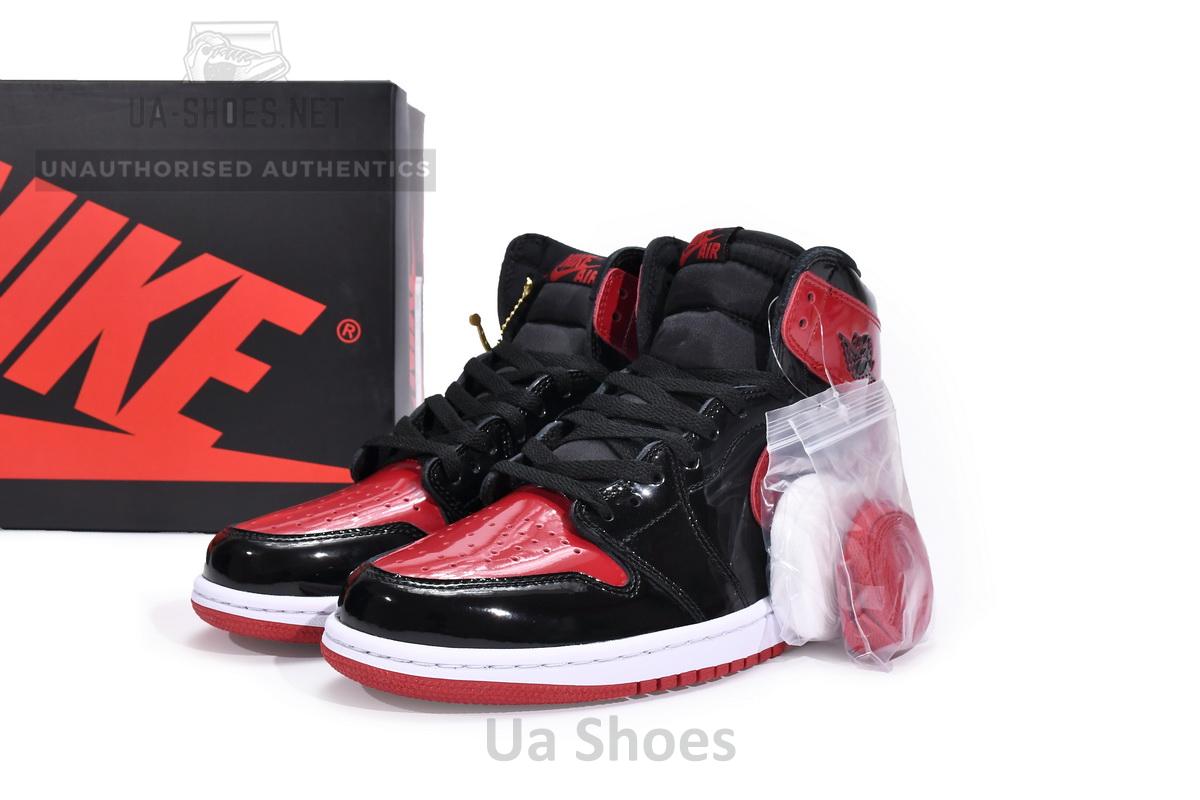 Air Jordan 1 High OG Bred Patent - Image 3