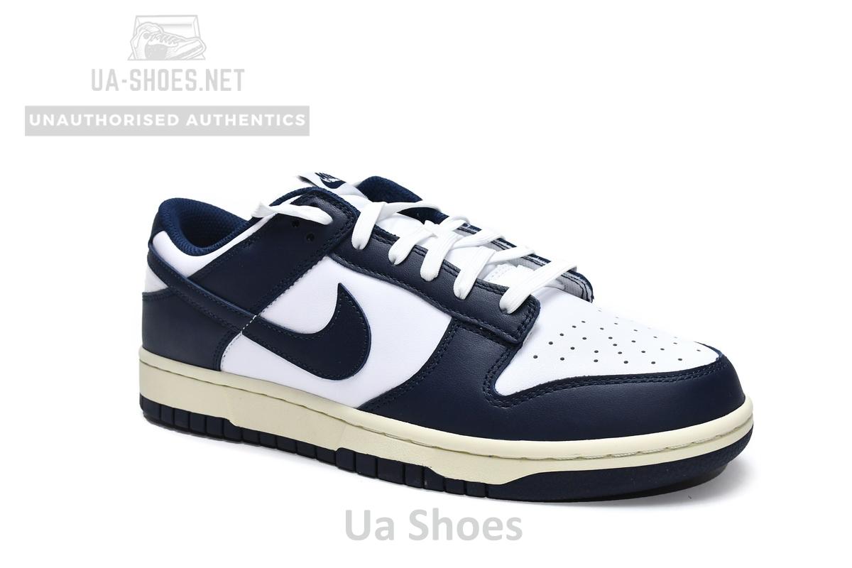 DD1503-115 Nike Dunk Low Vintage Navy - Image 4
