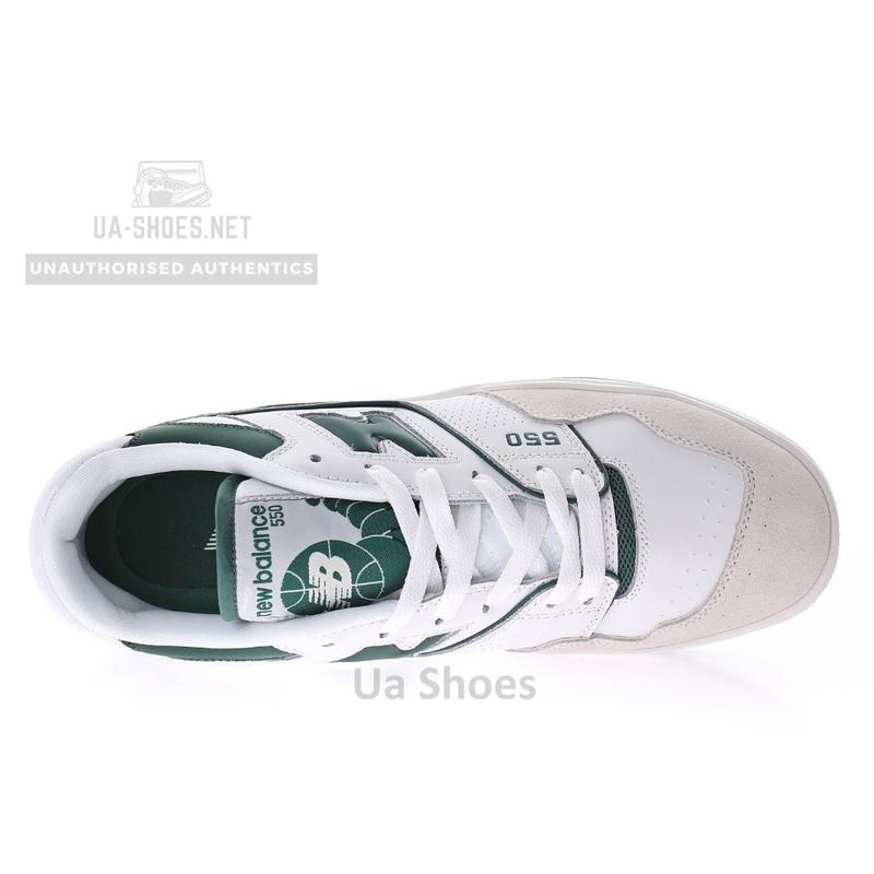 New Balance BB550WT1 White Green Blue - Image 5