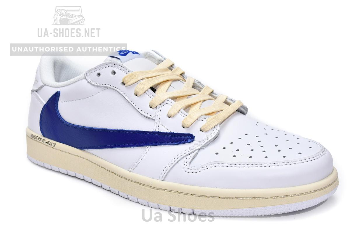 DM6839-186 Travis Scott x Air Jordan 1 Low WhiteBlue - Image 5