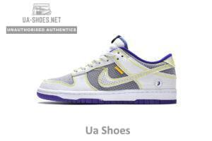 DJ9649-500 Union x Nike Dunk Low Purple Gold