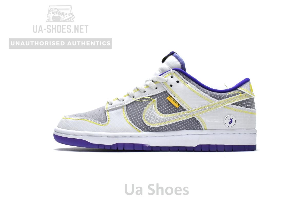 DJ9649-500 Union x Nike Dunk Low Purple Gold