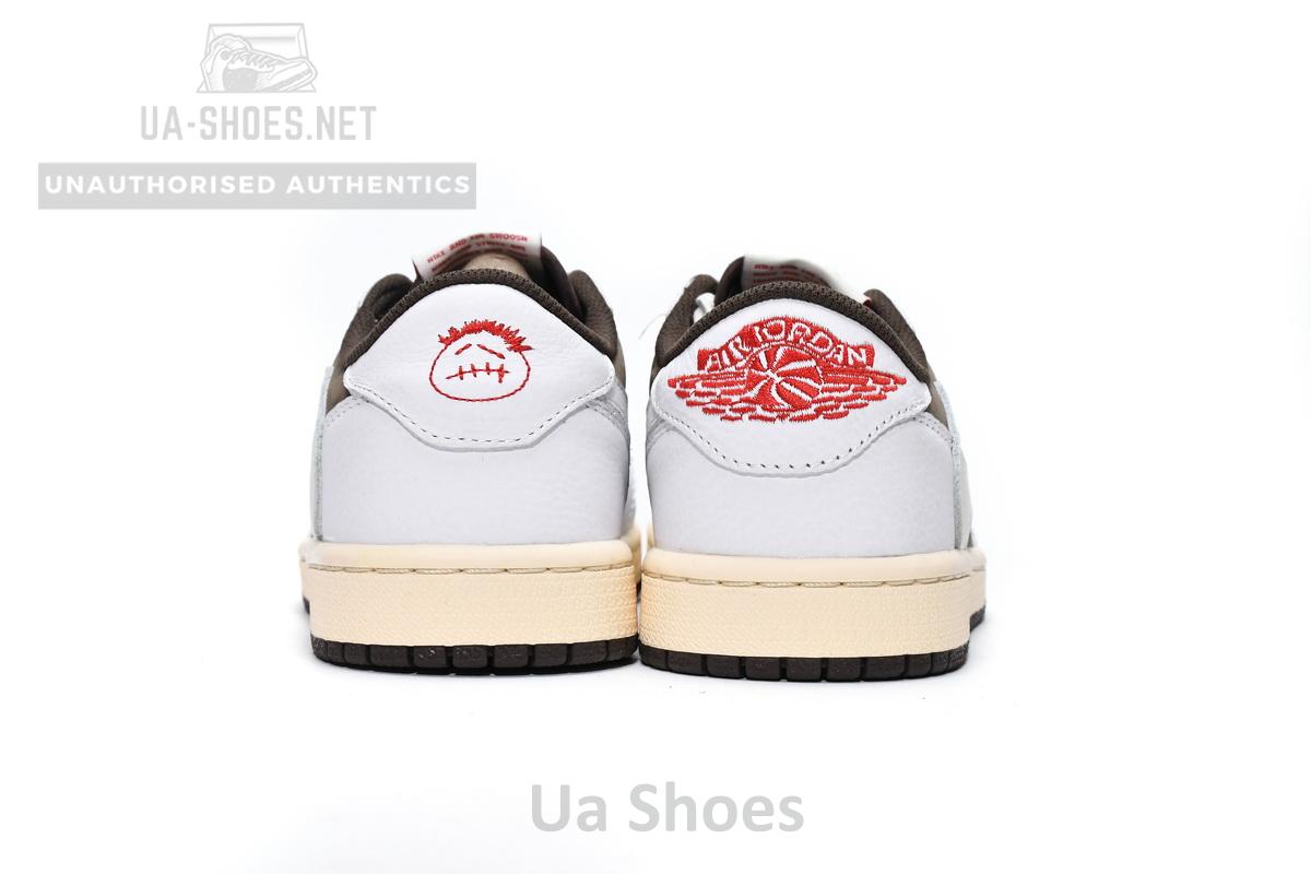 Travis Scott x Air Jordan DM2508-586 1 Low OG - Reverse Mocha - Image 7