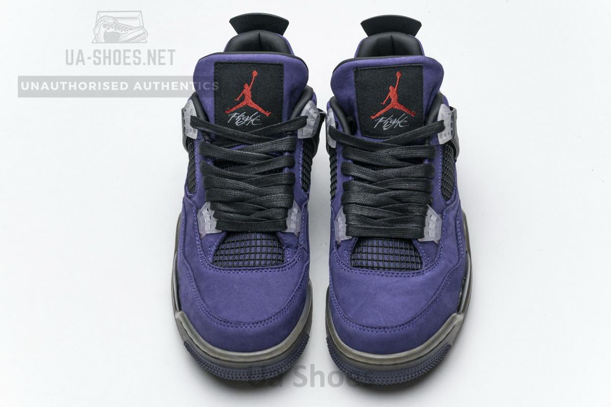AJ4-766302 Travis Scott x Air Jordan 4 Retro Purple - Image 4