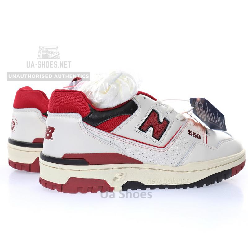 New Balance BB550SE1 White Red - Image 7