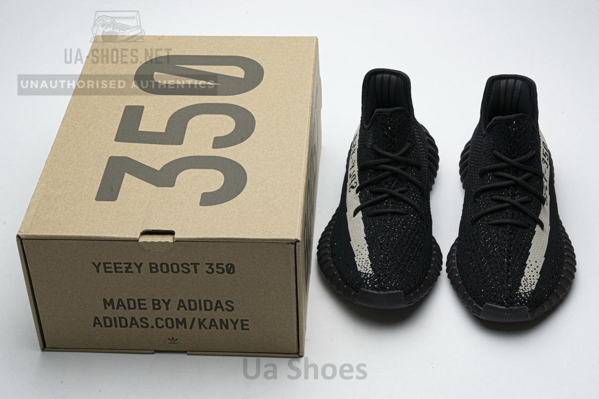 BY1604 Adidas Yeezy Boost 350 V2 Core Black-White Real Boost - Image 2