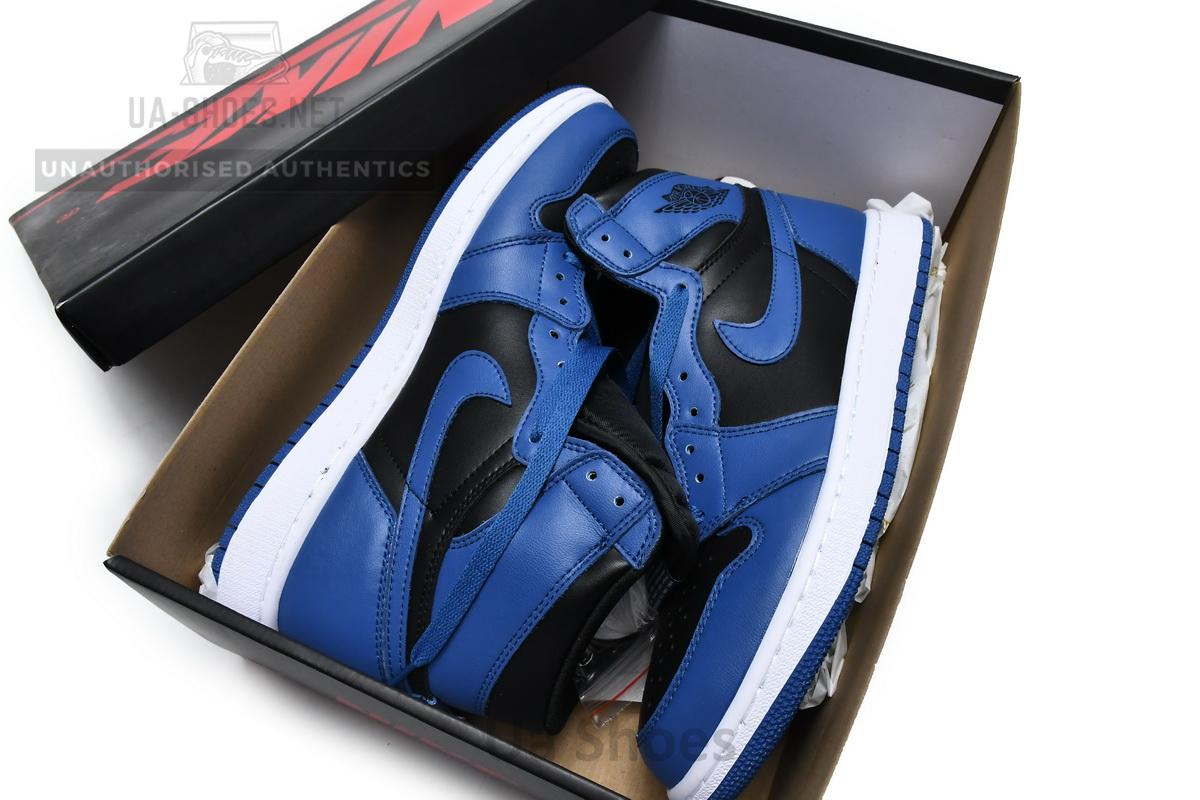 555088-404 Air Jordan 1 High OG Dark Marina Blue - Image 4