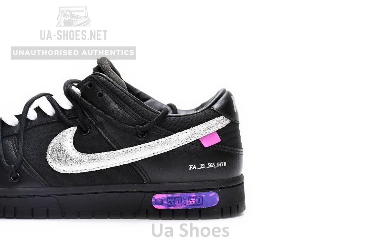 DM1602-001 OFF WHITE x Nike Dunk SB Low The 50 NO.50 - Image 4
