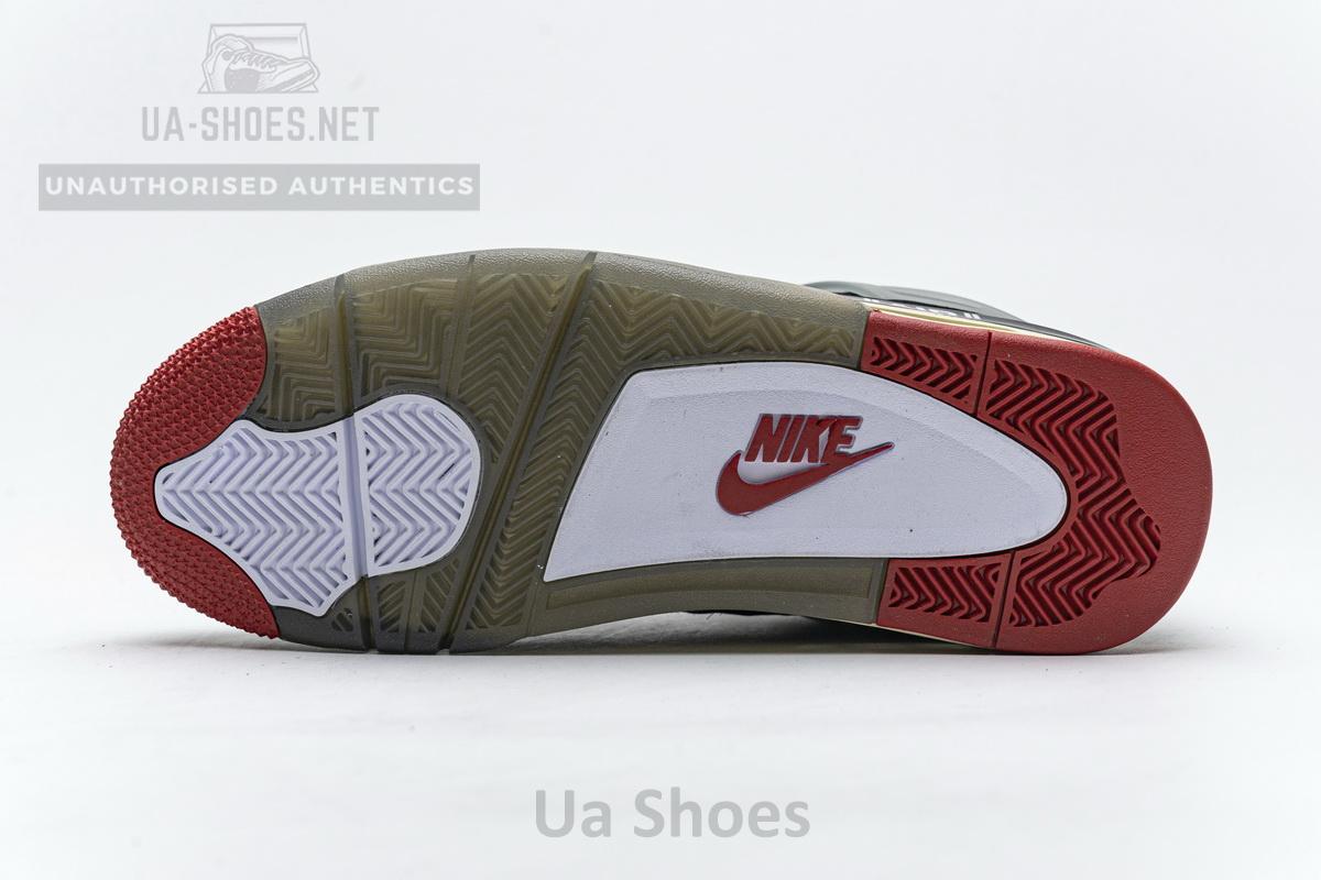 CV9388-001 OFF White x Air Jordan 4 Bred - Image 8