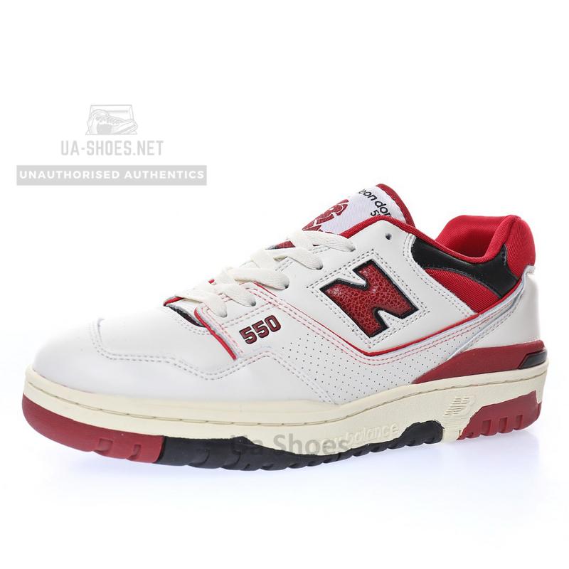 New Balance BB550SE1 White Red - Image 5
