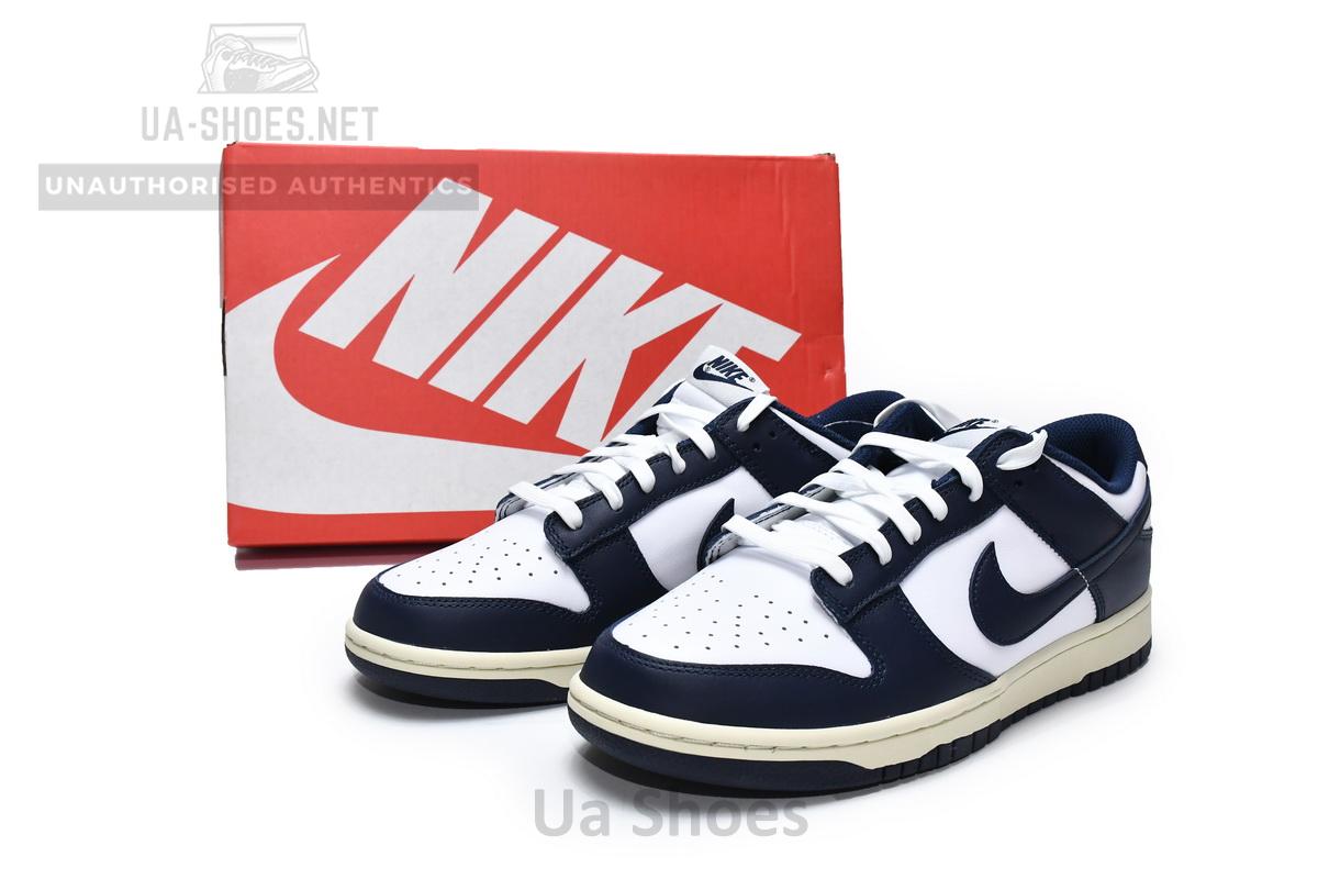 DD1503-115 Nike Dunk Low Vintage Navy - Image 2