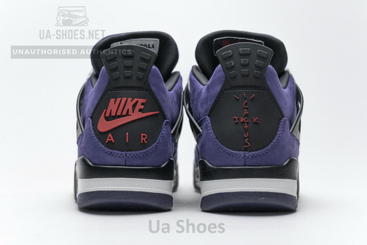 AJ4-766302 Travis Scott x Air Jordan 4 Retro Purple - Image 7