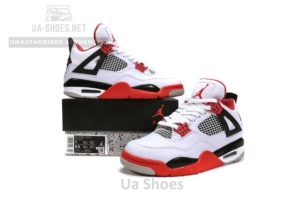 DC7770-160 Air Jordan 4 Fire Red - Image 2