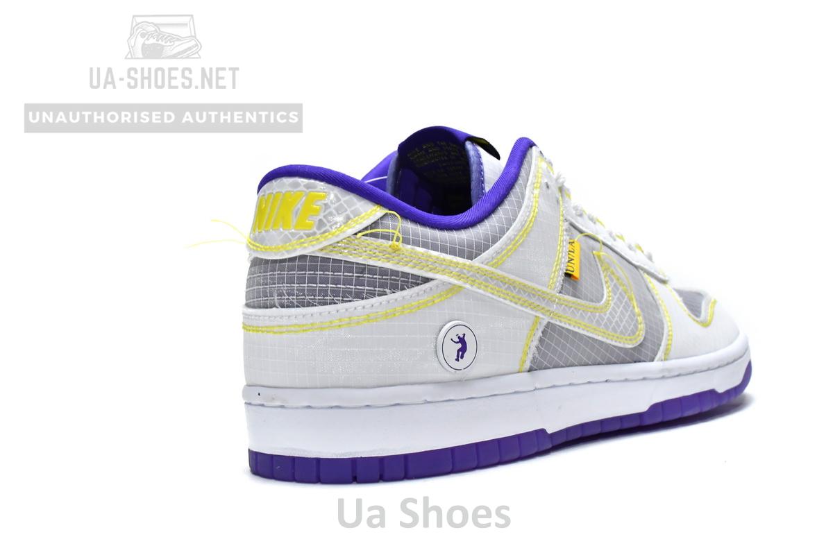DJ9649-500 Union x Nike Dunk Low Purple Gold - Image 7