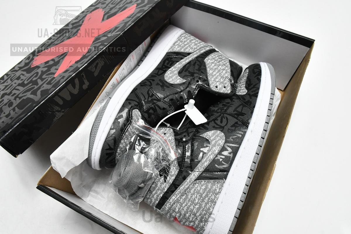 555088-036 Air Jordan 1 High OG Rebellionaire - Image 3