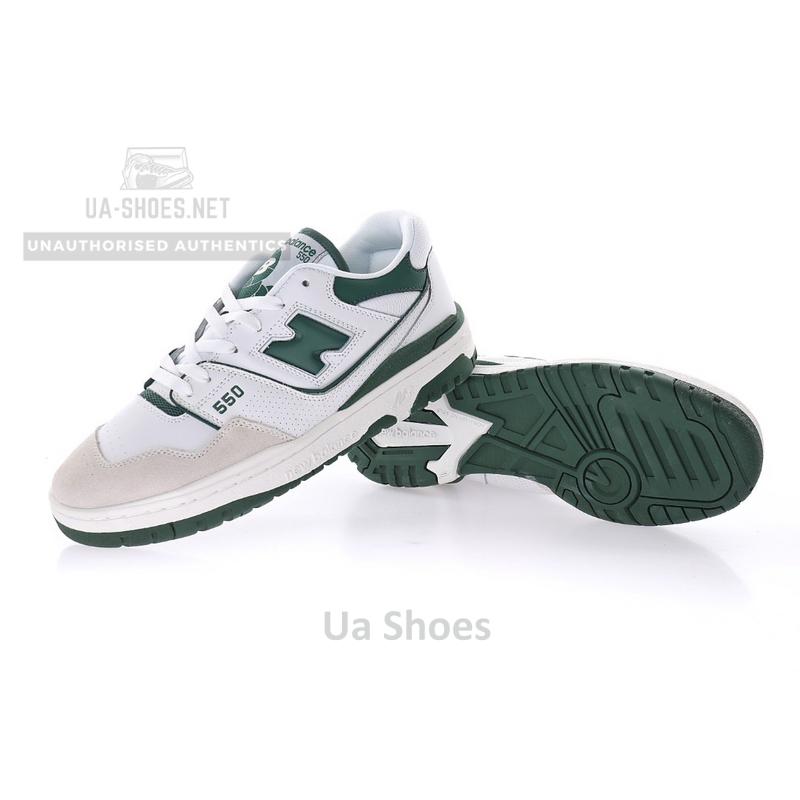 New Balance BB550WT1 White Green Blue - Image 4