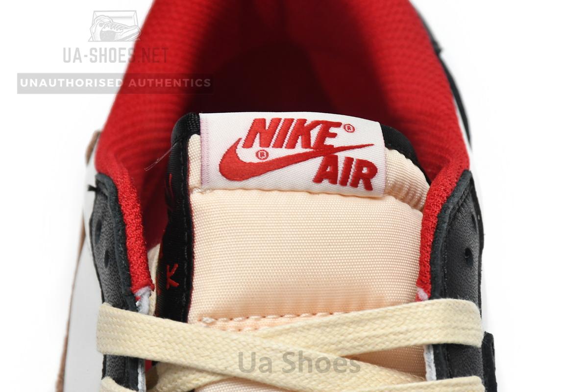 DM7866-166 Travis Scott x Air Jordan 1 Low Black Red - Image 6