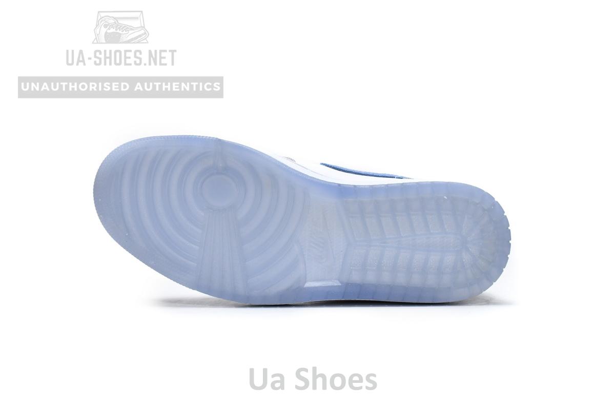 BQ6472-105 Air Jordan 1 Mid Wolf Grey Aluminum - Image 7