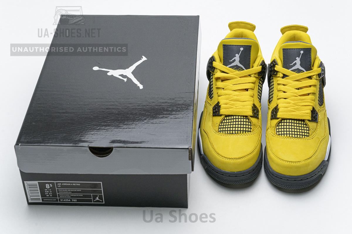 314254-702 Air Jordan 4 Retro LS Lightning - Image 2