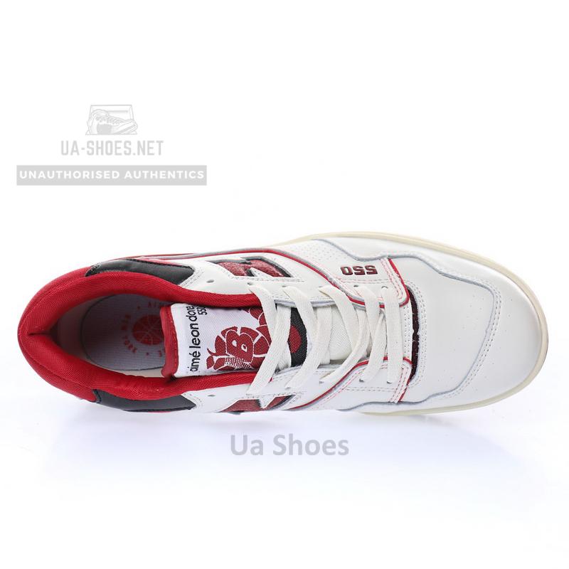 New Balance BB550SE1 White Red - Image 4