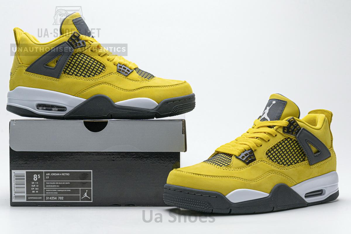 314254-702 Air Jordan 4 Retro LS Lightning - Image 3