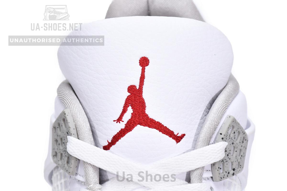 CT8527-100 Air Jordan 4 White Oreo - Image 6
