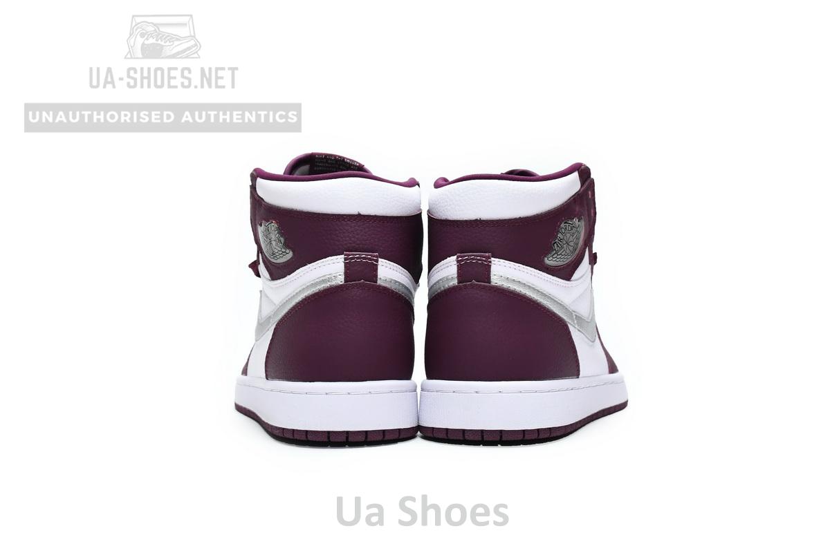 555088-611 Air Jordan 1 High OG Bordeaux - Image 6