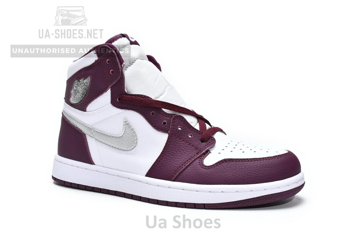 555088-611 Air Jordan 1 High OG Bordeaux - Image 5