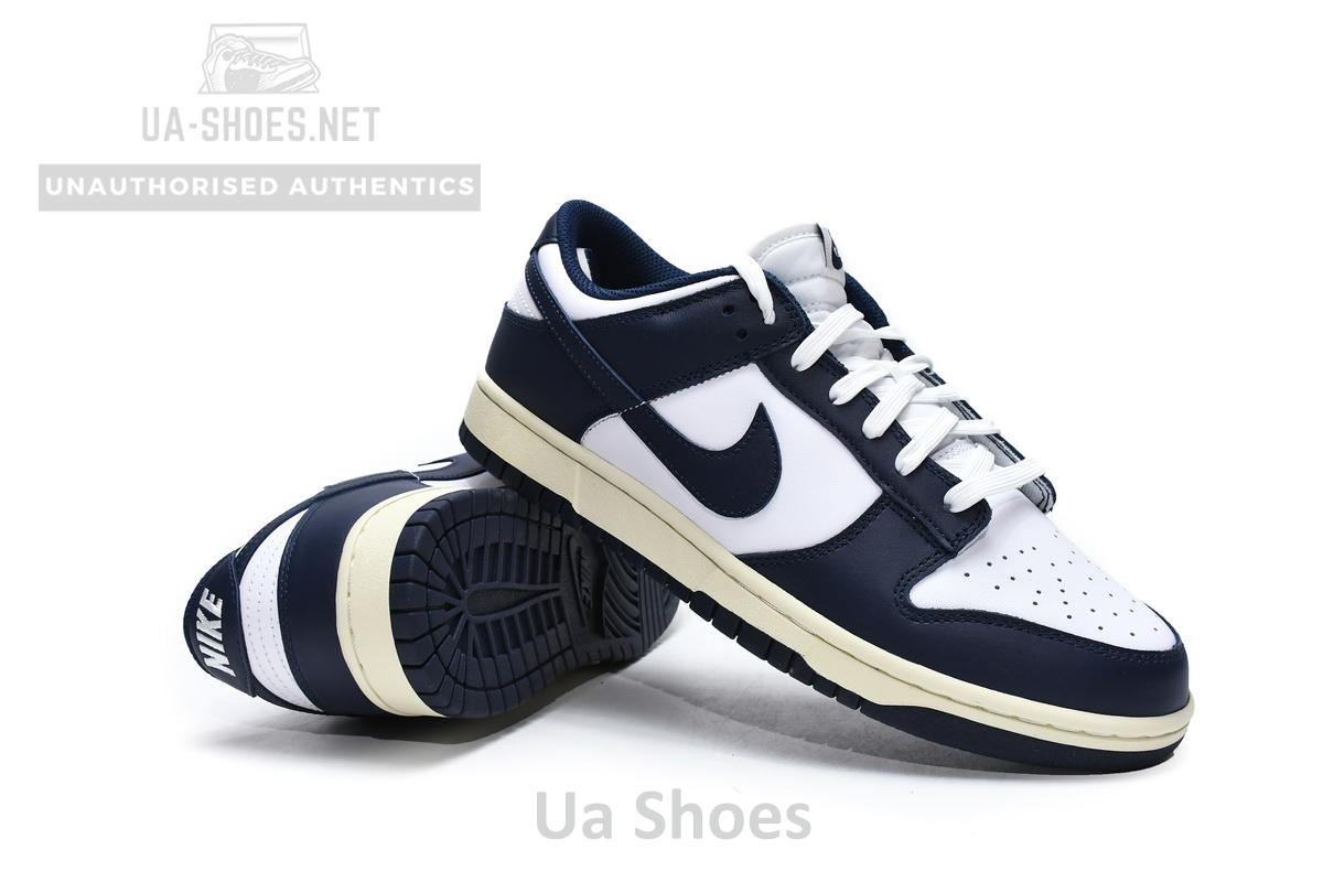 DD1503-115 Nike Dunk Low Vintage Navy - Image 3