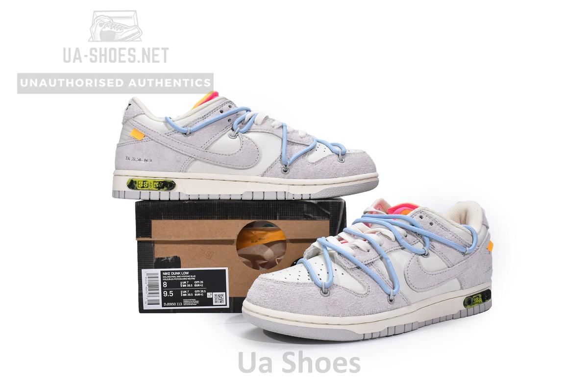 DJ0950-113 OFF WHITE x Nike Dunk SB Low The 50 NO.38 - Image 3