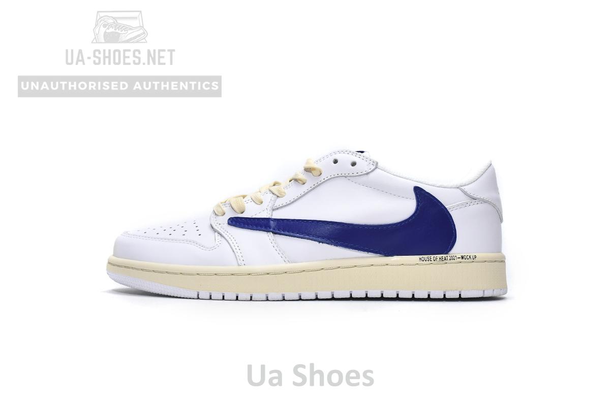DM6839-186 Travis Scott x Air Jordan 1 Low WhiteBlue