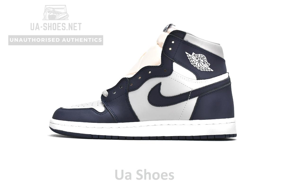 BQ4422-400 Air Jordan 1 High 85 Georgetown College Navy