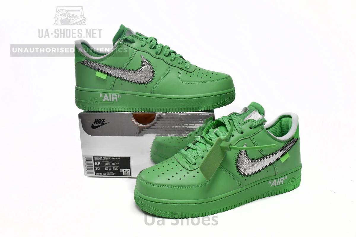 OFF White X Air Force 1 Low Green - Image 2